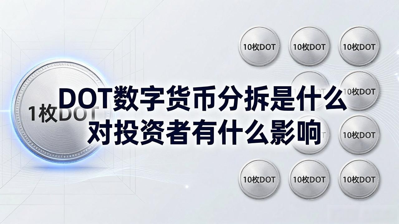 DOT数字货币分拆是什么 对投资者有什么影响