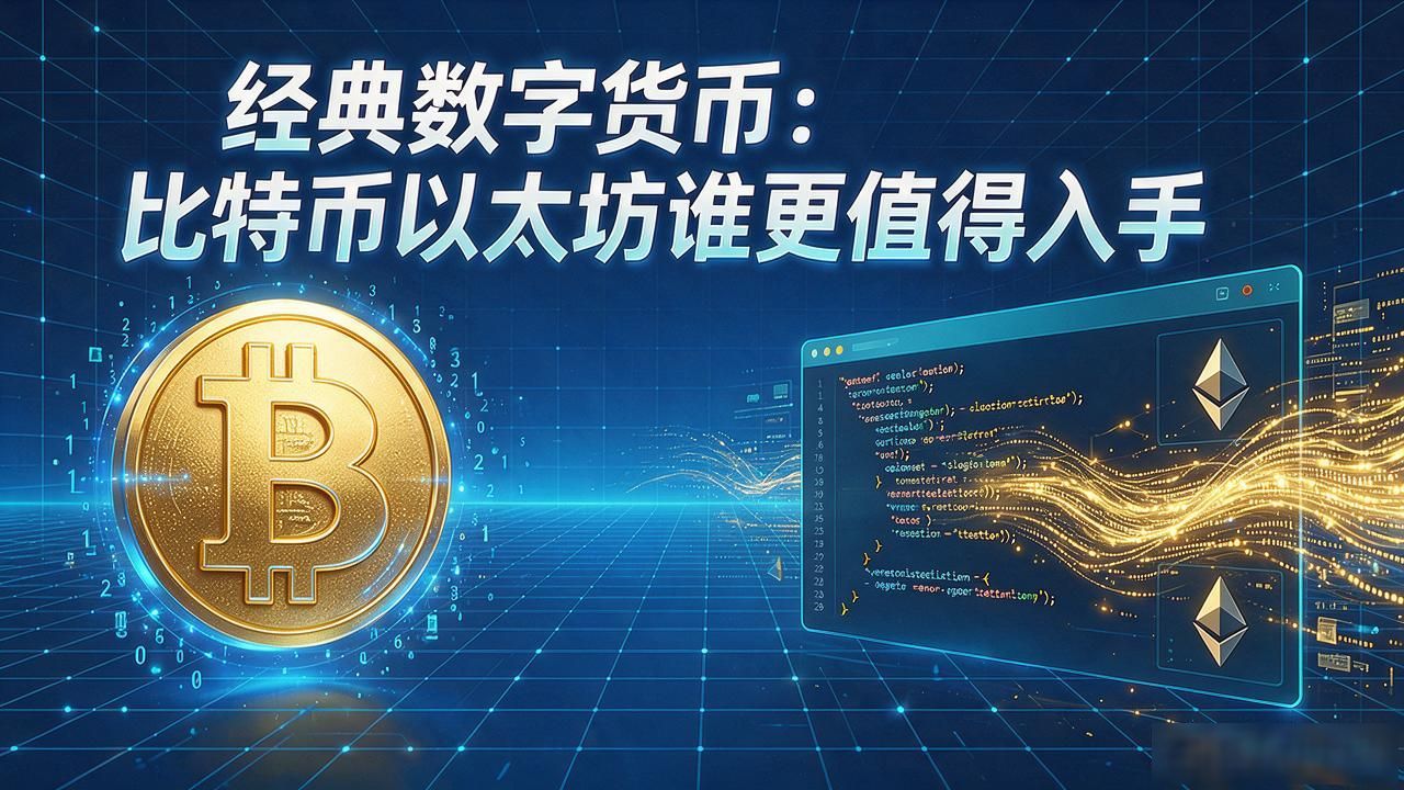 经典数字货币大全：比特币以太坊谁更值得入手