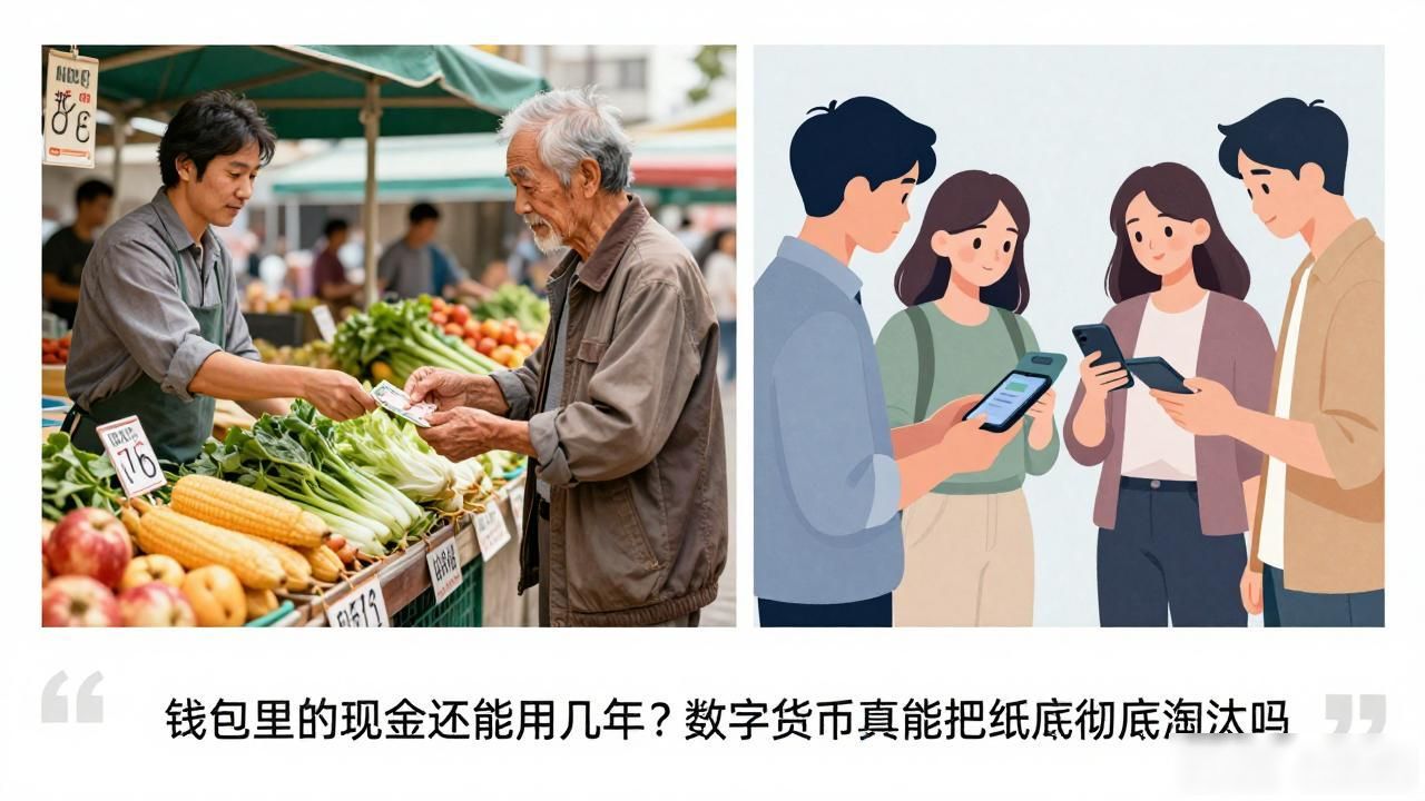 钱包里的现金还能用几年？数字货币真能把纸币彻底淘汰吗