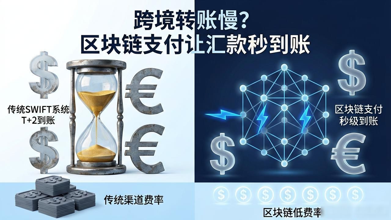 跨境转账慢？区块链支付让汇款秒到账