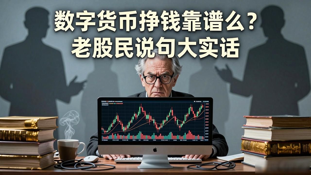 数字货币挣钱靠谱么？老股民说句大实话