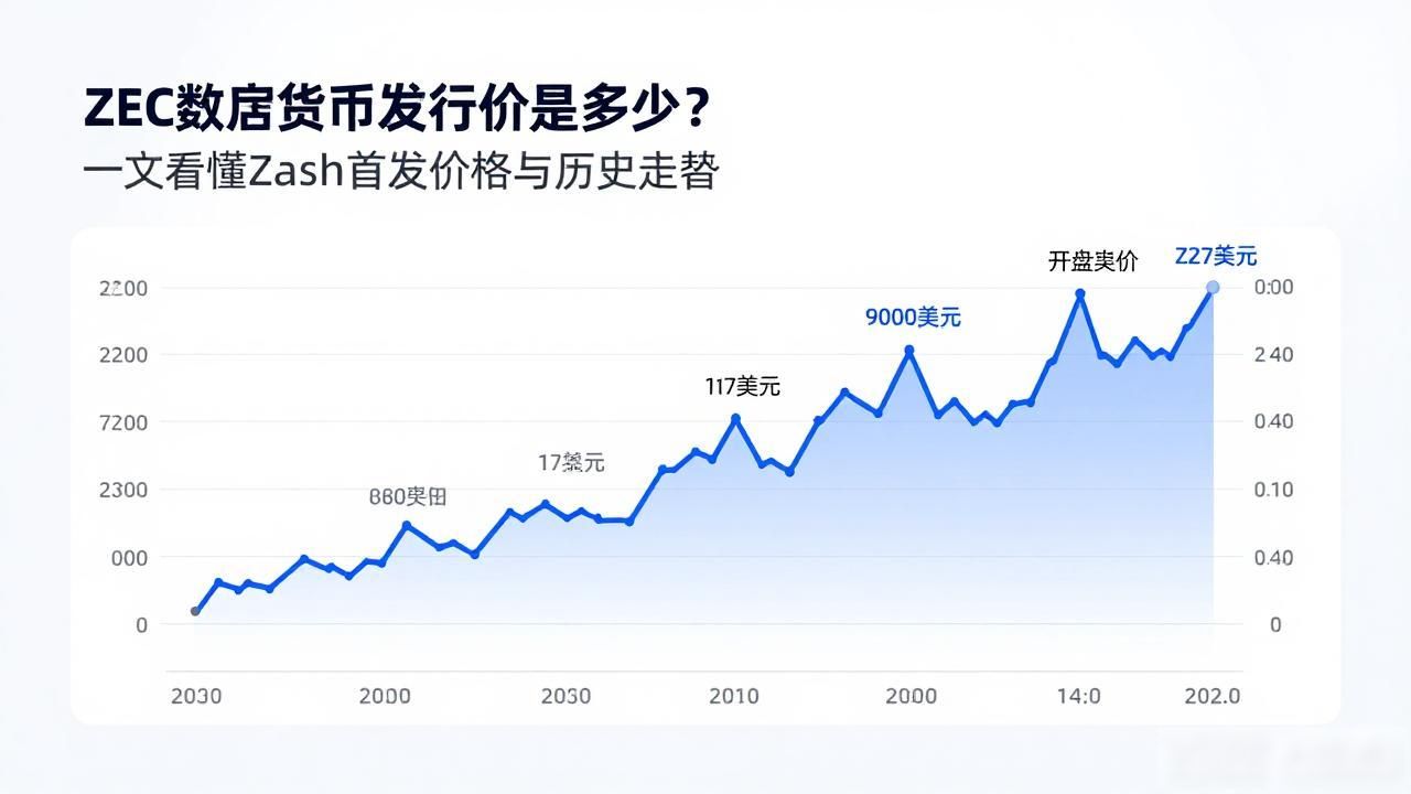 ZEC数字货币发行价是多少？一文看懂Zcash首发价格与历史走势