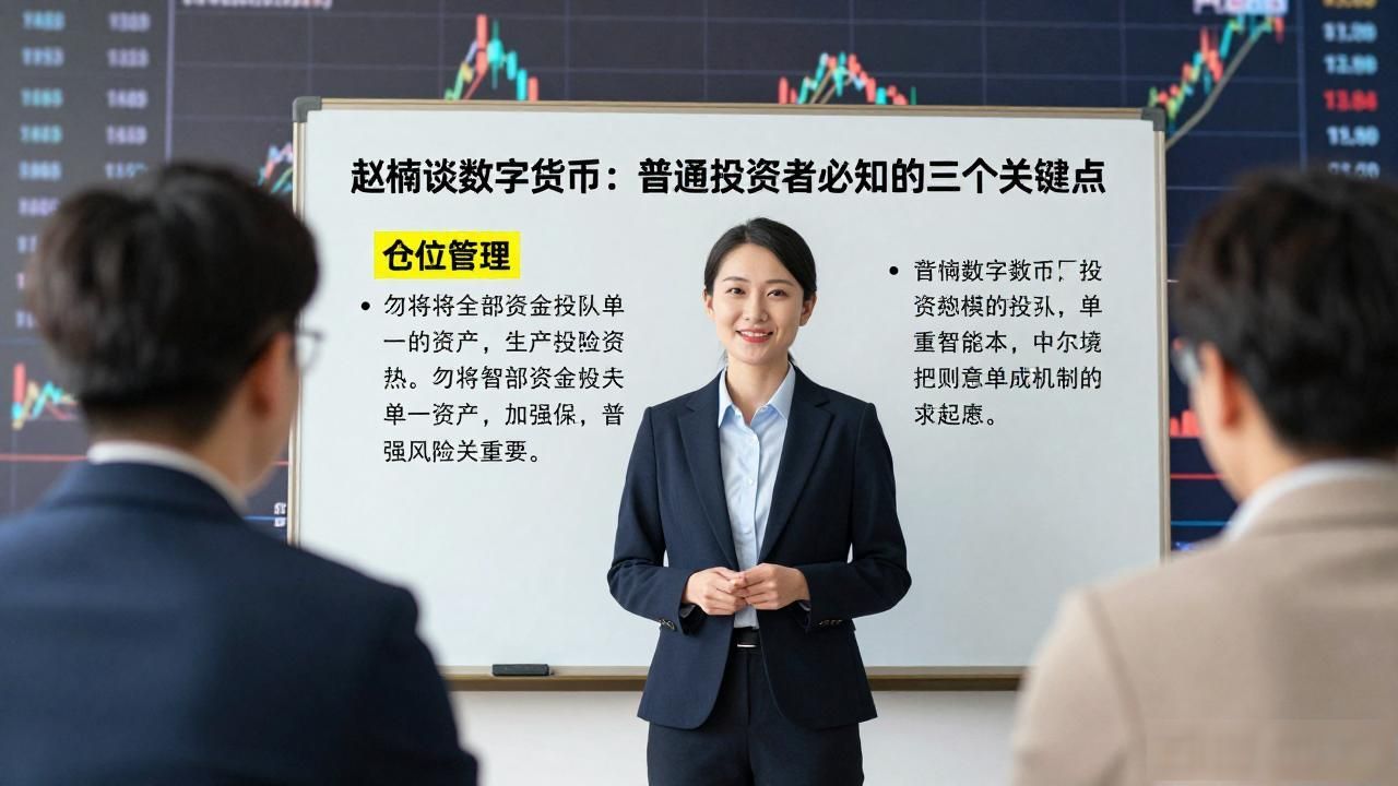 赵楠谈数字货币：普通投资者必知的三个关键点