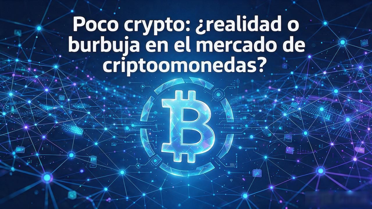 Poco crypto: ¿realidad o burbuja en el mercado de criptomonedas?