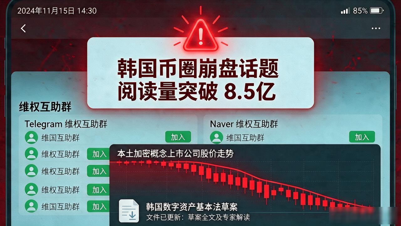 韩国数字货币崩盘全记录：从全民狂热到一夜归零，散户何去何从