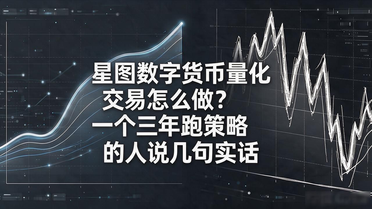 星图数字货币量化交易怎么做？一个三年跑策略的人说几句实话