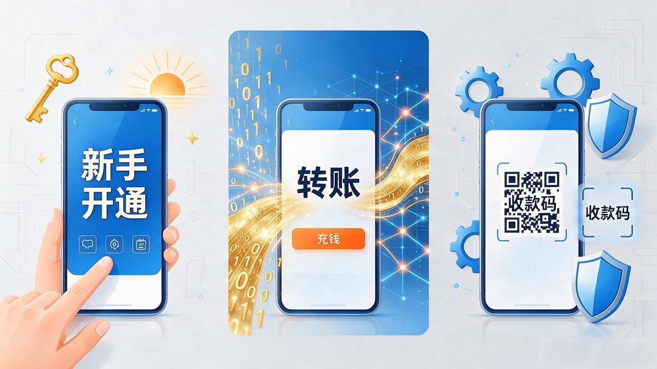 数字货币钱包怎么开通、怎么花、怎么管？新手一篇全搞定