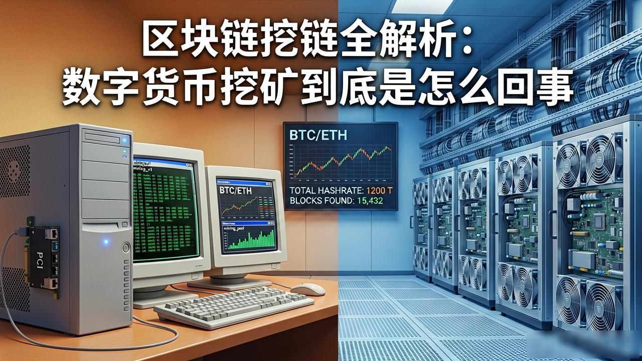 区块链挖链全解析：数字货币挖矿到底是怎么回事