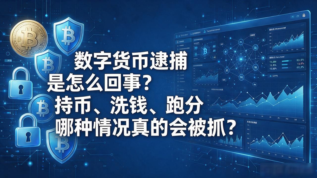 数字货币逮捕是怎么回事？持币、洗钱、跑分哪种情况真的会被抓