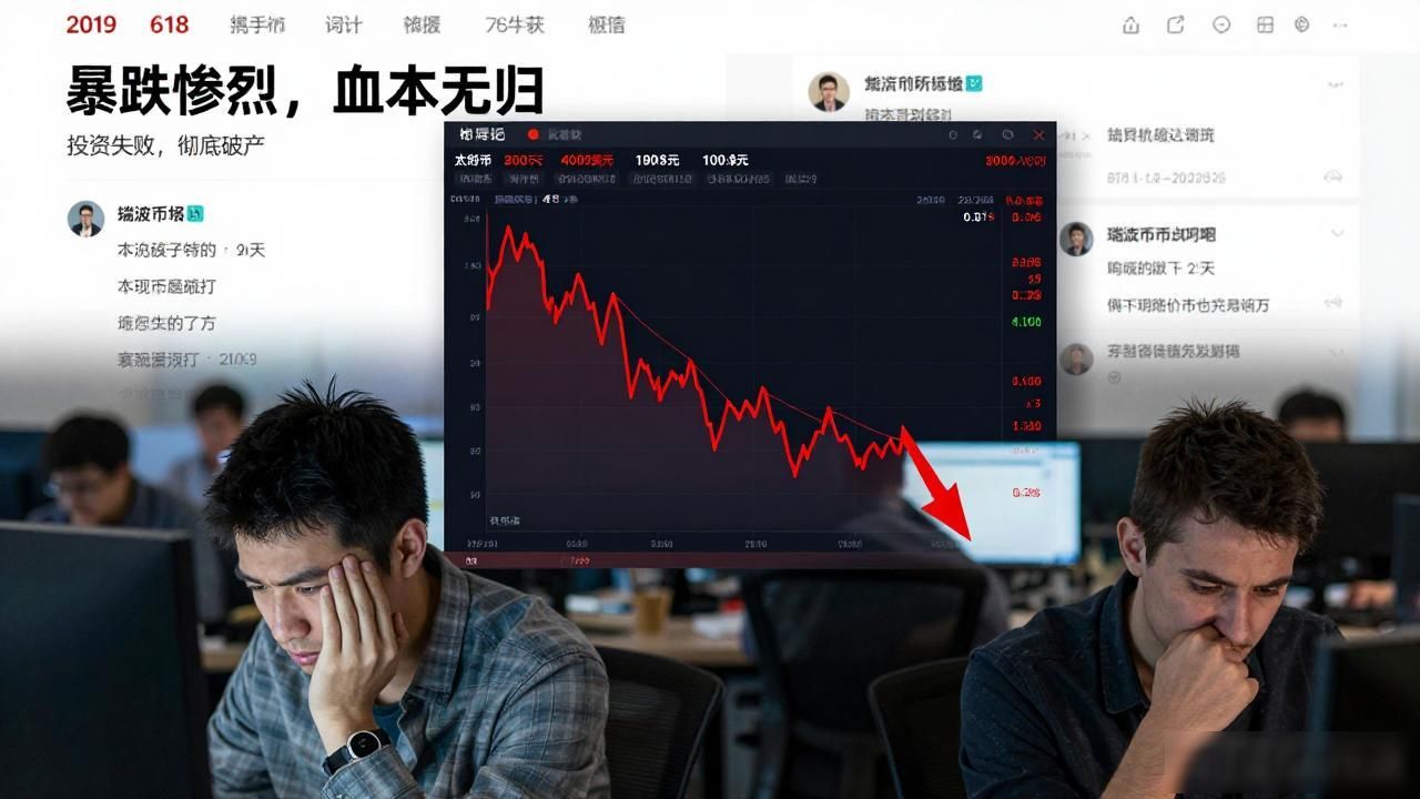 2018年的数字货币为什么跌了90%？追高套牢的人后来怎样了