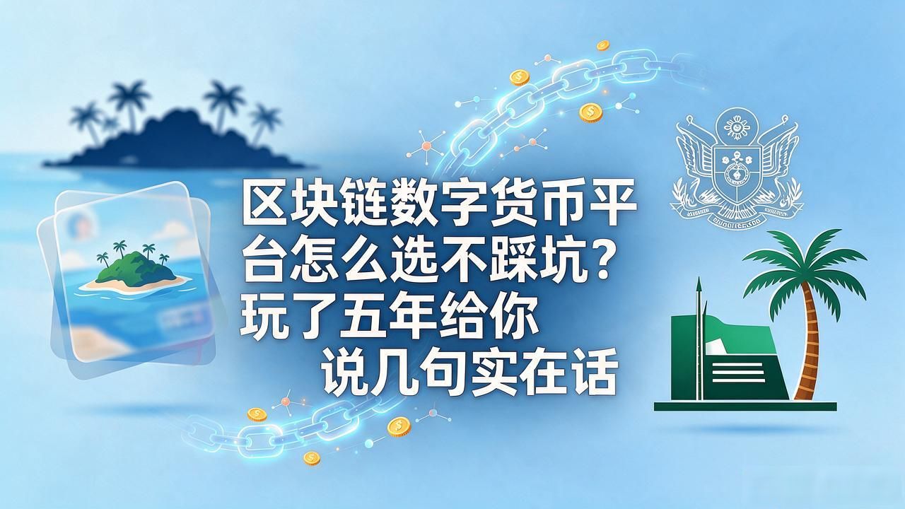 区块链数字货币平台怎么选不踩坑？玩了五年给你说几句实在话