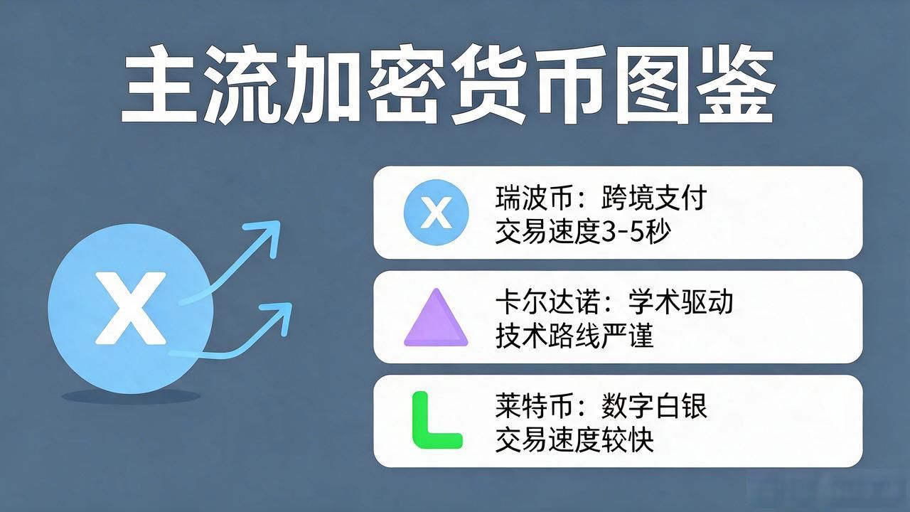 主流数字货币全解析：比特币、以太坊等经典加密货币图鉴