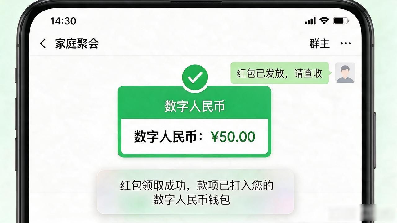 微信数字货币测试图片，数字人民币在微信里到底长啥样