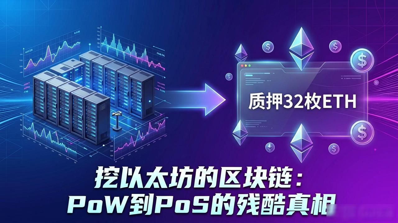 挖以太坊的区块链：PoW到PoS的残酷真相
