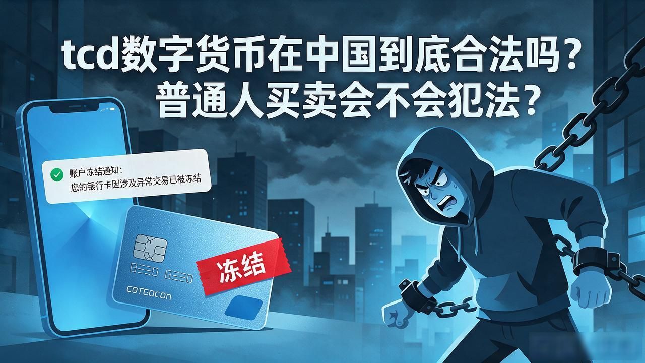 tcd数字货币在中国到底合法吗？普通人买卖会不会犯法