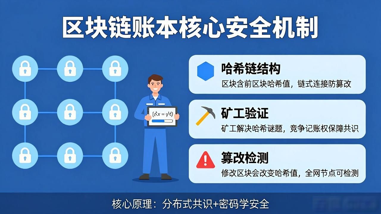 区块链数字货币账本是什么？核心原理一句话讲清