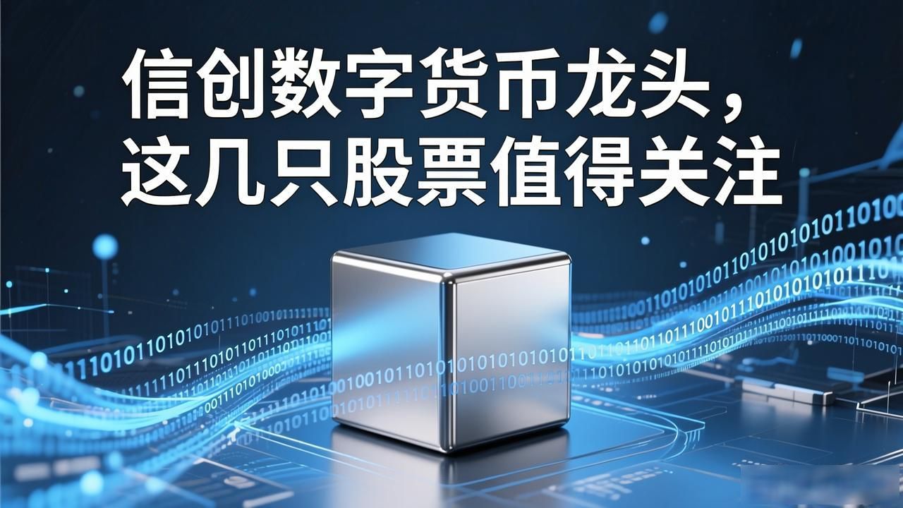信创数字货币龙头，这几只股票值得关注