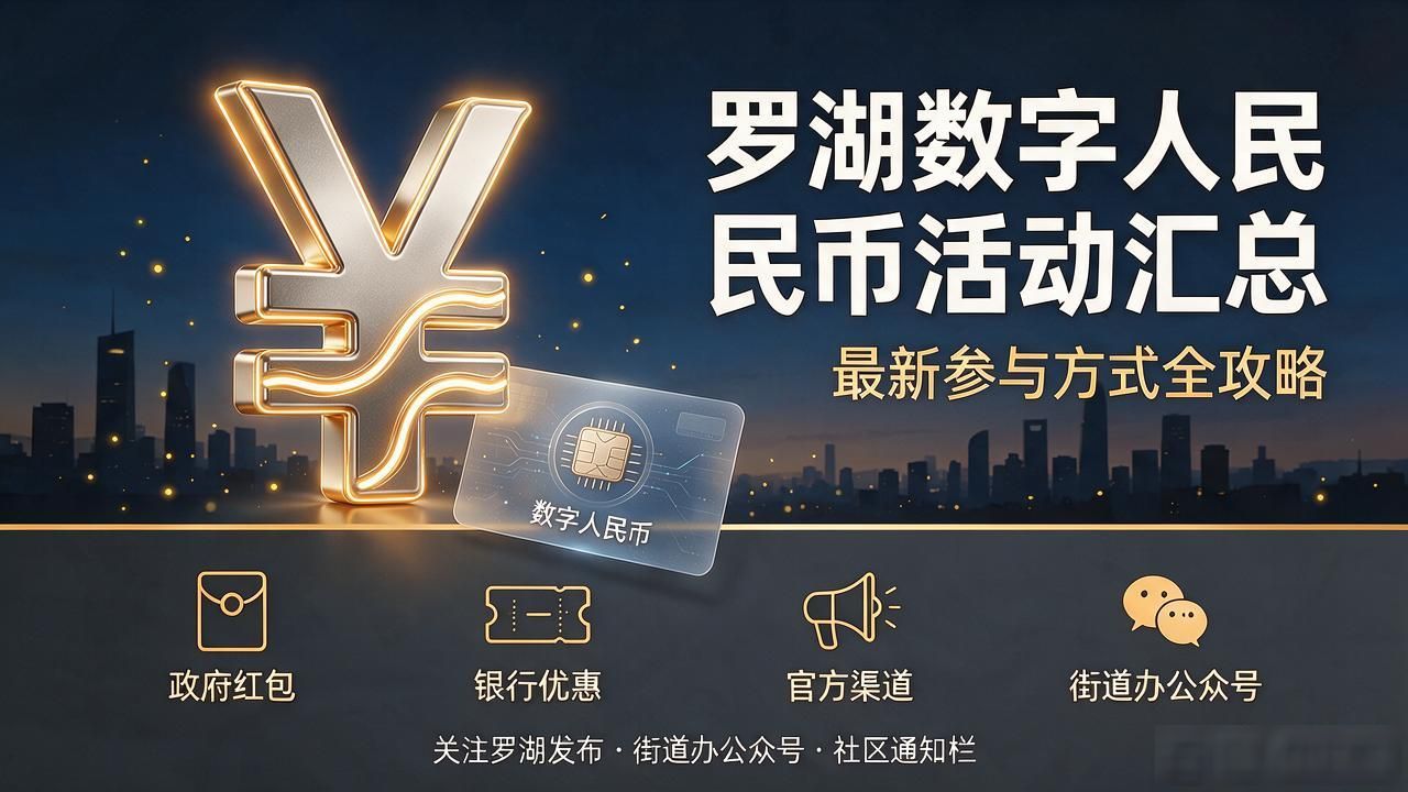 罗湖数字人民币活动汇总，最新参与方式全攻略