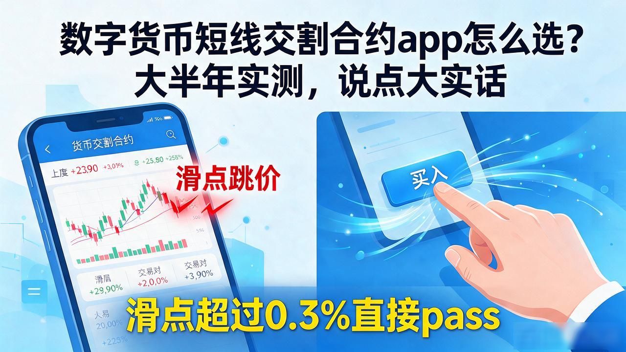 数字货币短线交割合约app怎么选？大半年实测，说点大实话