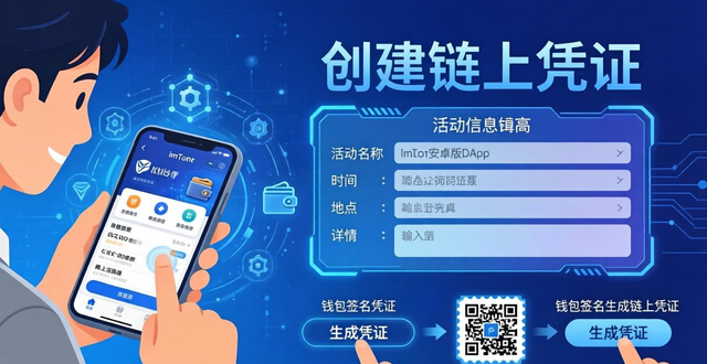 如何在imToken安卓版发布活动邀请？三步完成链上凭证创建