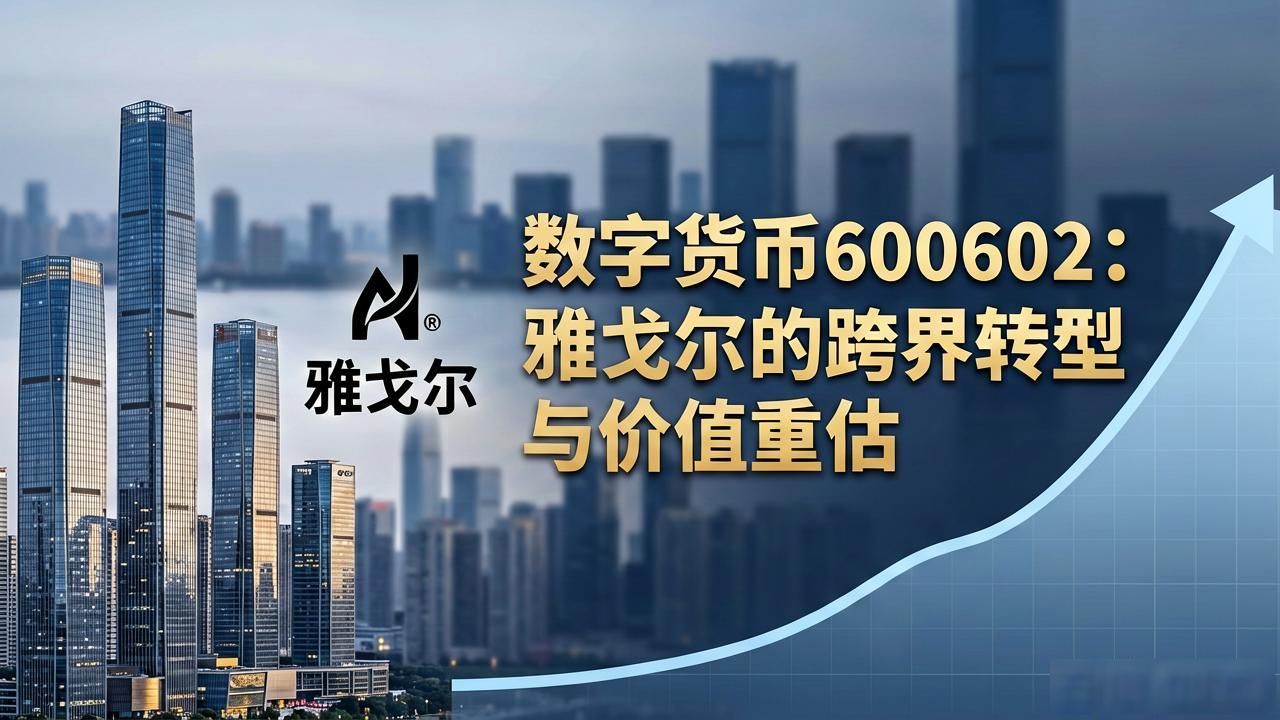 数字货币600602：雅戈尔的跨界转型与价值重估