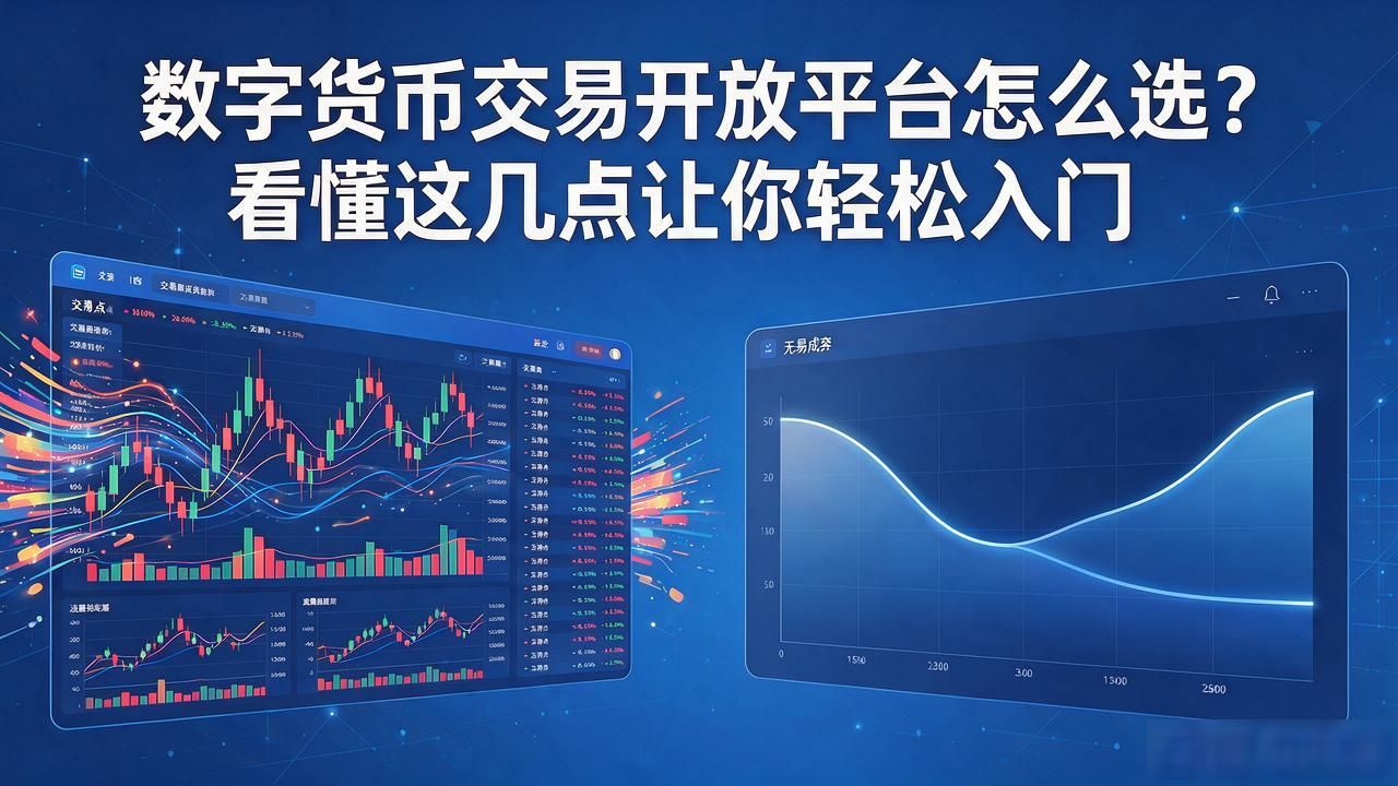 数字货币交易开放平台怎么选？看懂这几点让你轻松入门