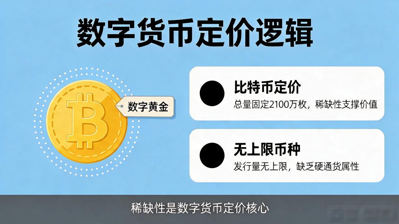 数字货币怎么区分价格？一文看懂不同币种的定价逻辑