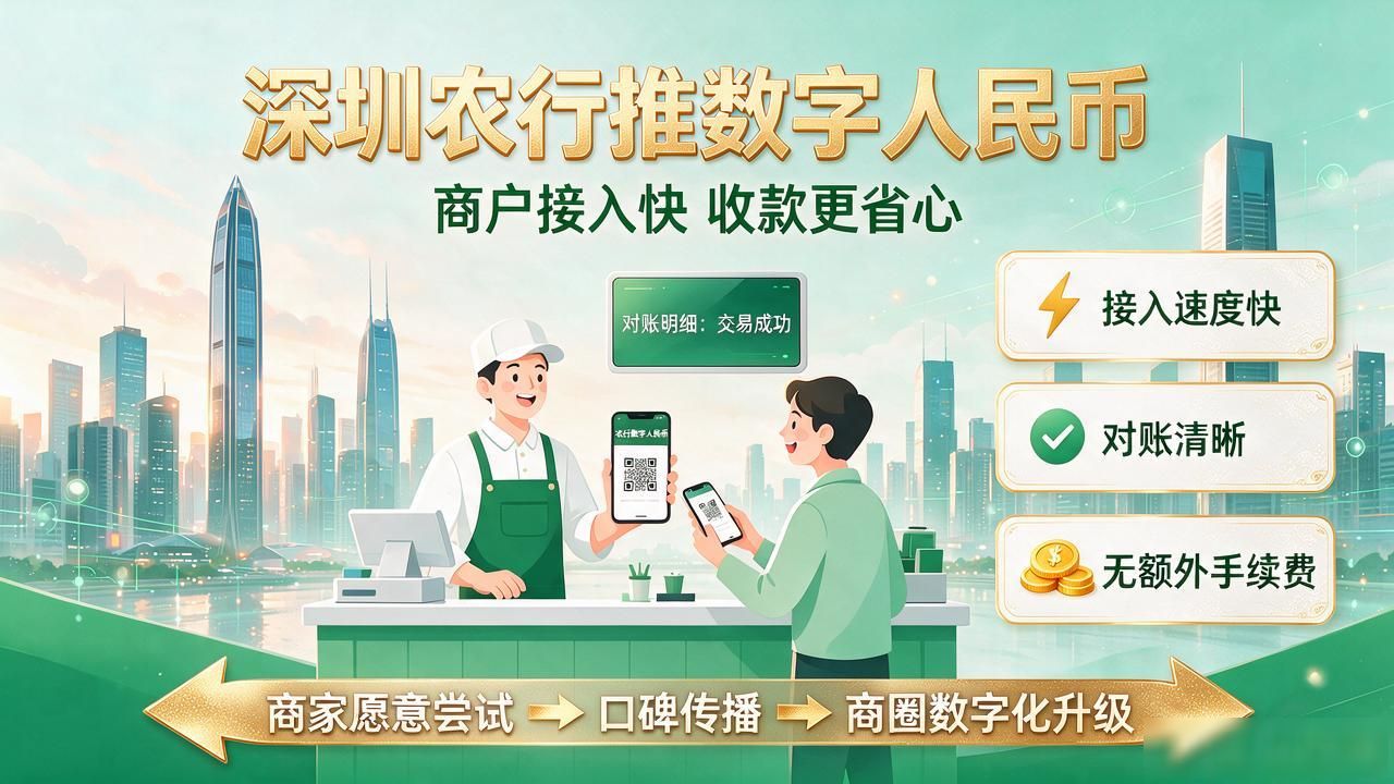 深圳农行推数字人民币