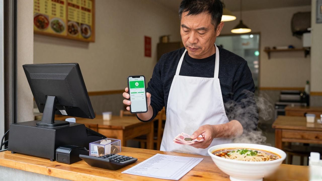 数字货币小额支付影响日常吗？小面馆老板说几句实话