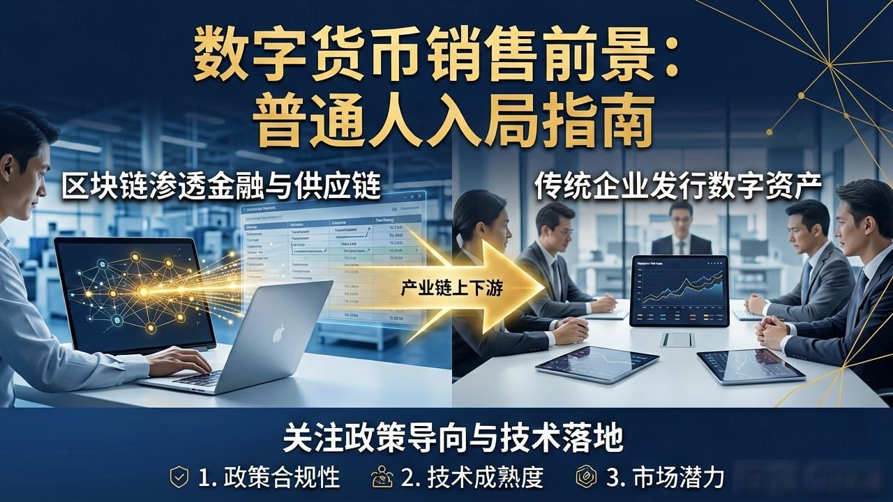 数字货币销售前景如何：普通人入局指南