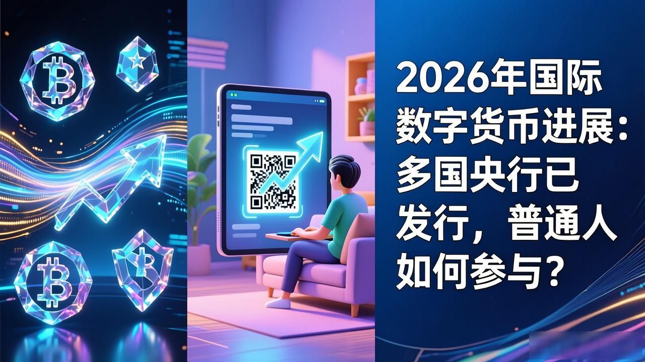 2026年国际数字货币进展：多国央行已发行，普通人如何参与？
