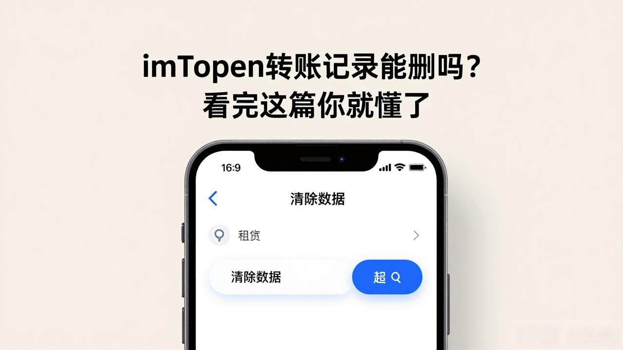 imToken转账记录能删吗？看完这篇你就懂了