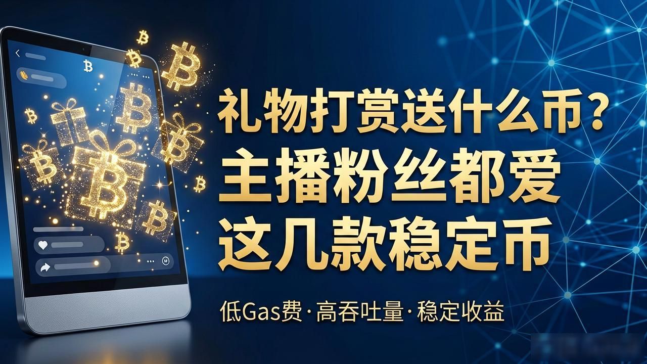 礼物打赏送什么币？主播粉丝都爱这几款稳定币