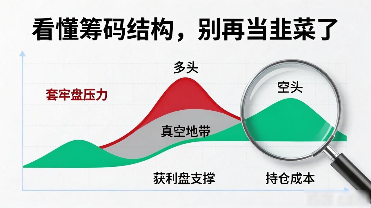 看懂筹码结构，别再当韭菜了