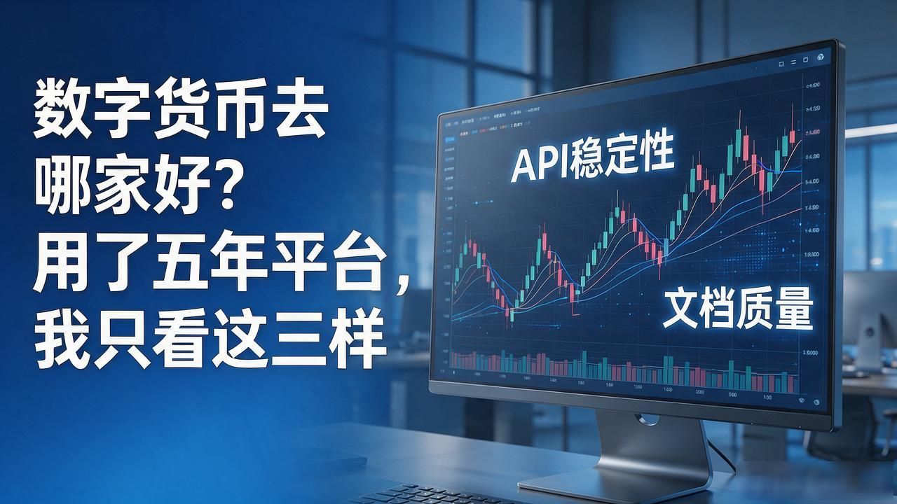 数字货币去哪家好？用了五年平台，我只看这三样