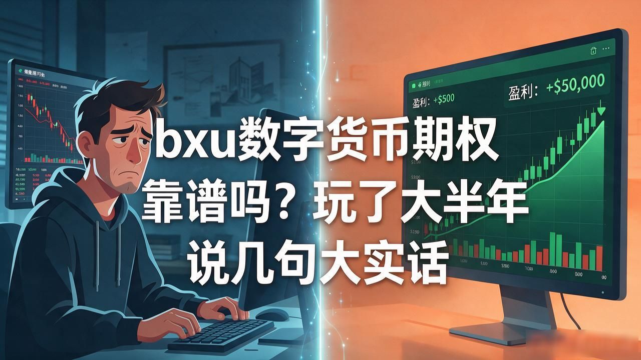 bxu数字货币期权靠谱吗？玩了大半年说几句大实话
