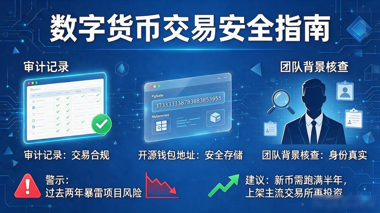 到底该用什么数字货币交易？做了五年，流动性和安全比追新币重要一百倍