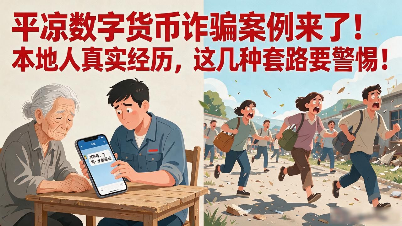 平凉数字货币诈骗案例来了！本地人真实经历，这几种套路要警惕