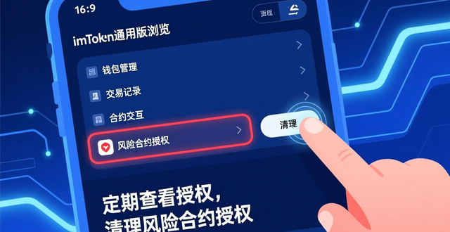 如何用imToken通用版管理数字资产？轻松掌握查看、转账与安全技巧