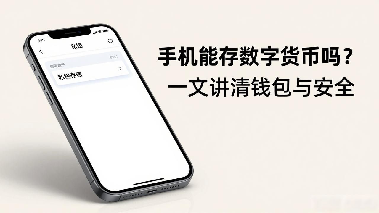 手机能存数字货币吗？一文讲清钱包与安全