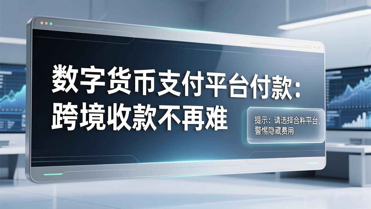 数字货币支付平台付款：跨境收款不再难