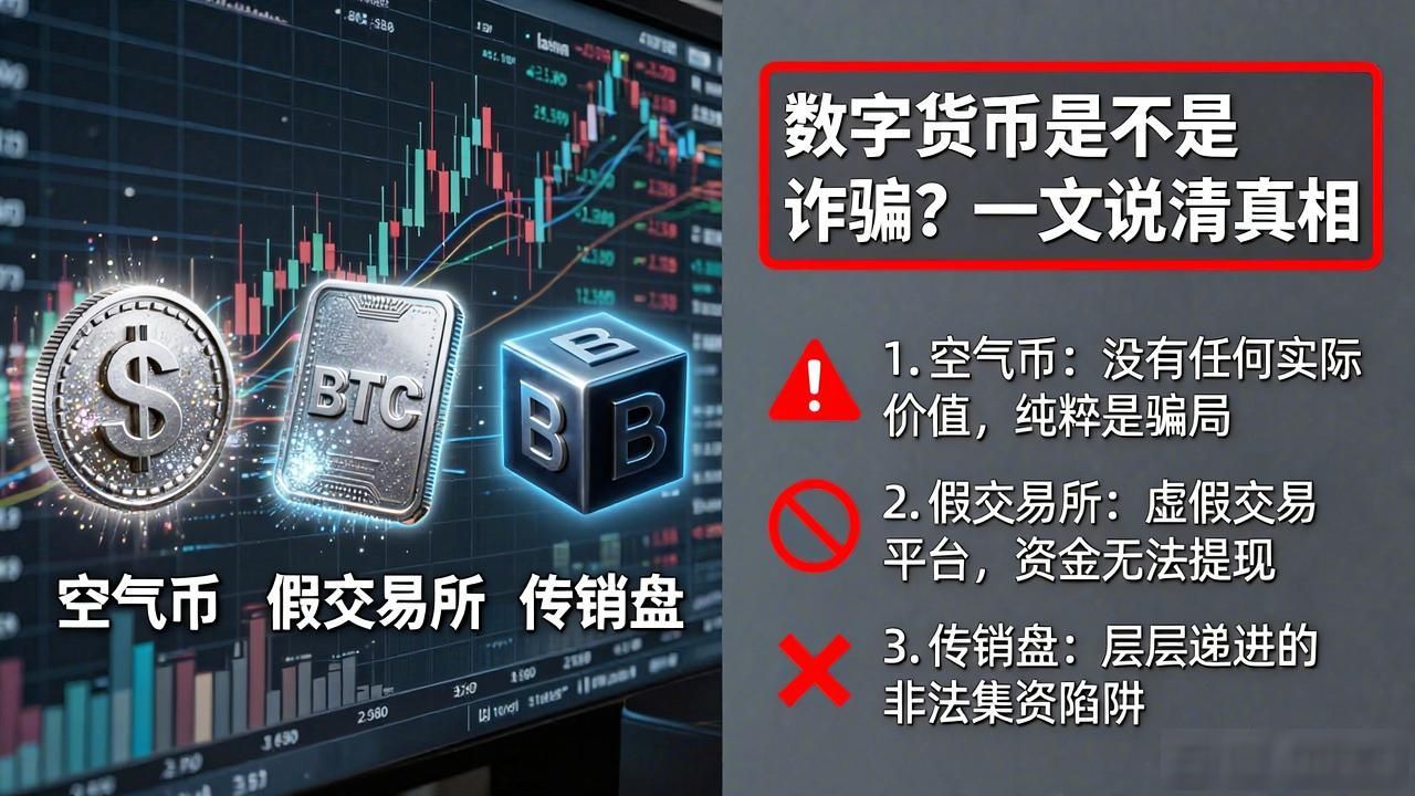 数字货币是不是诈骗？一文说清真相