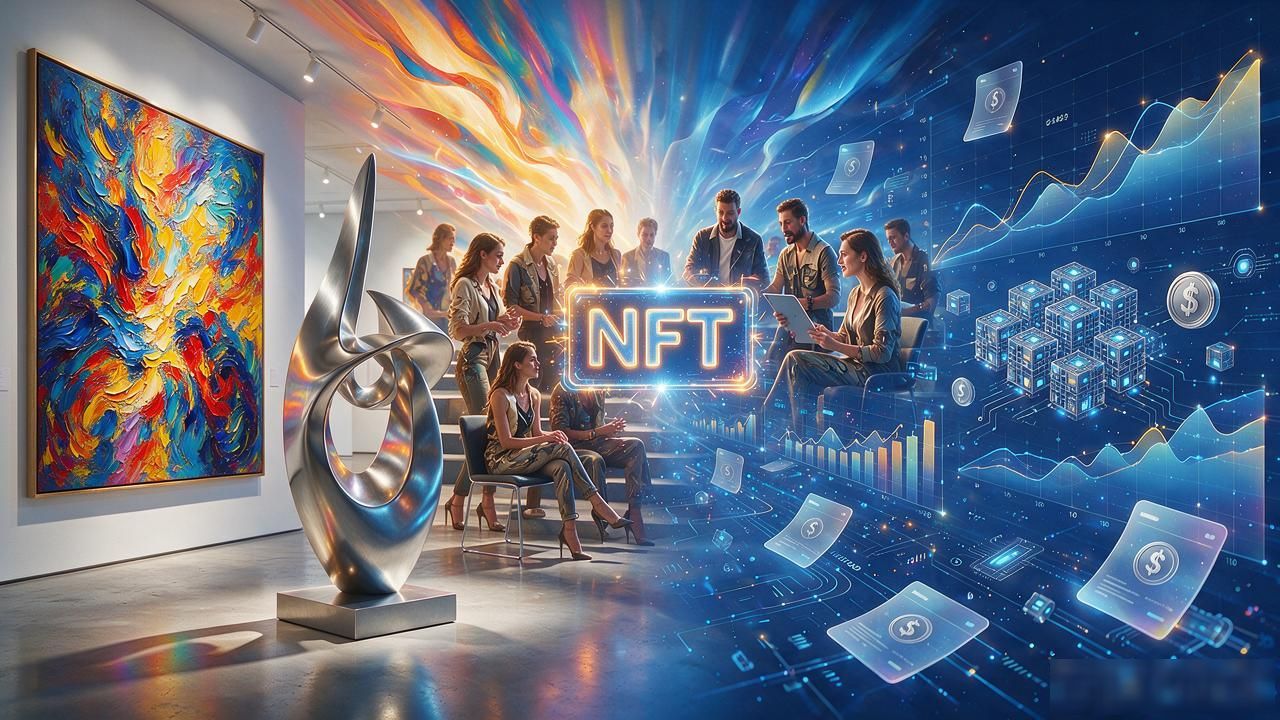 现代艺术品和数字货币到底该怎么配，收藏圈吵了十年没吵明白