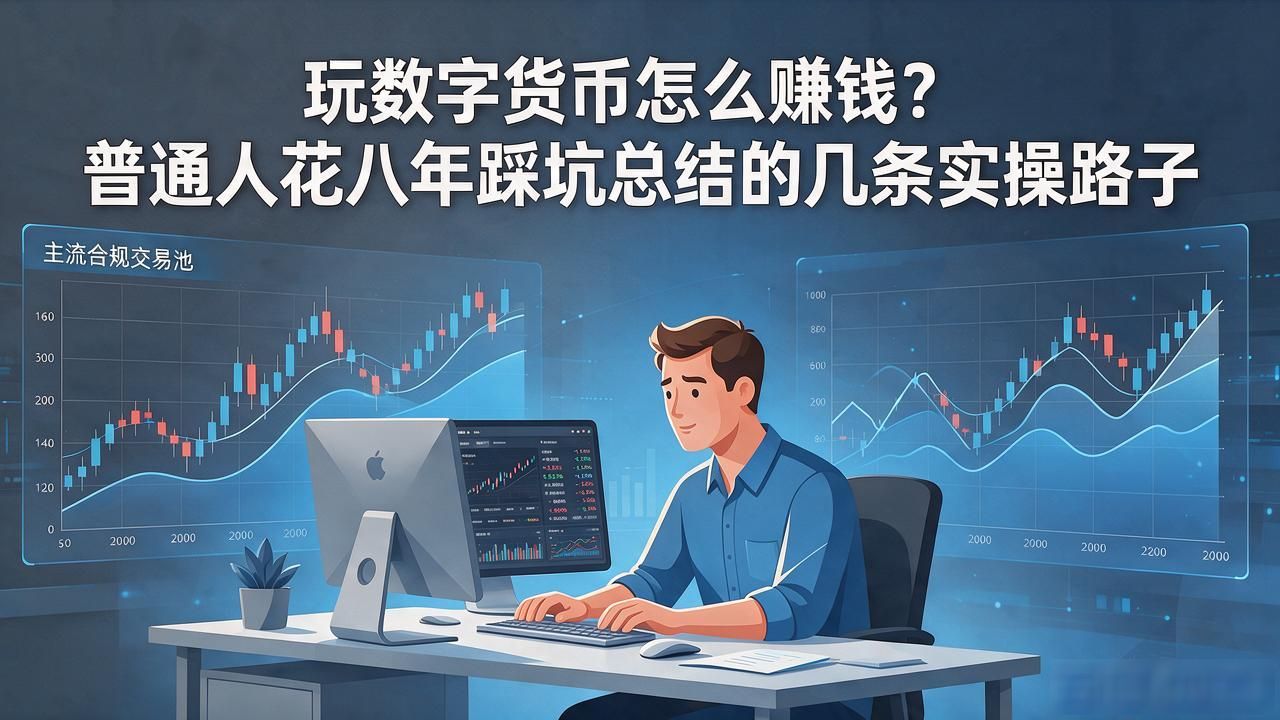 玩数字货币怎么赚钱？普通人花八年踩坑总结的几条实操路子