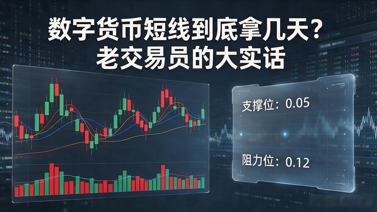 数字货币短线到底拿几天？老交易员的大实话