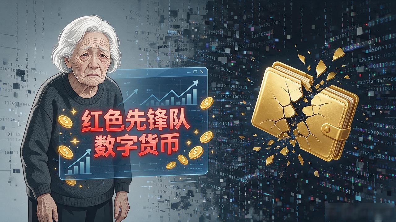 有人问红色先锋队数字货币能不能投，干金融十五年我劝你冷静