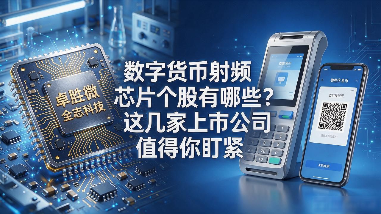 数字货币射频芯片个股有哪些？这几家上市公司值得你盯紧