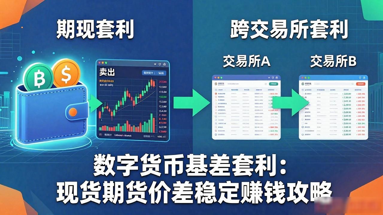 数字货币基差套利：现货期货价差稳定赚钱攻略
