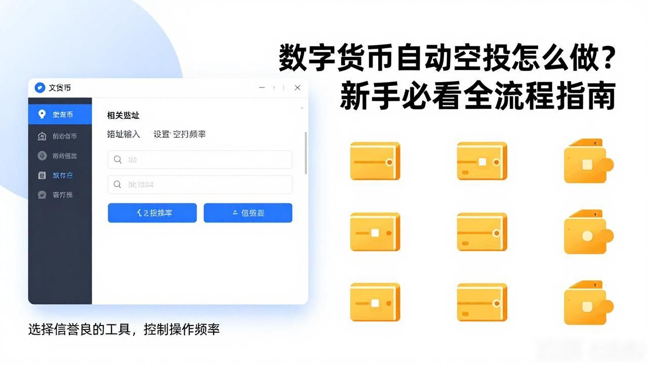 数字货币自动空投怎么做？新手必看全流程指南