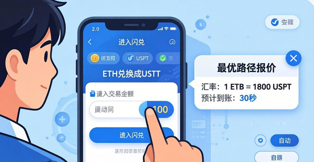 imToken 2.0安卓版怎么快捷交易？两步设置一键闪兑